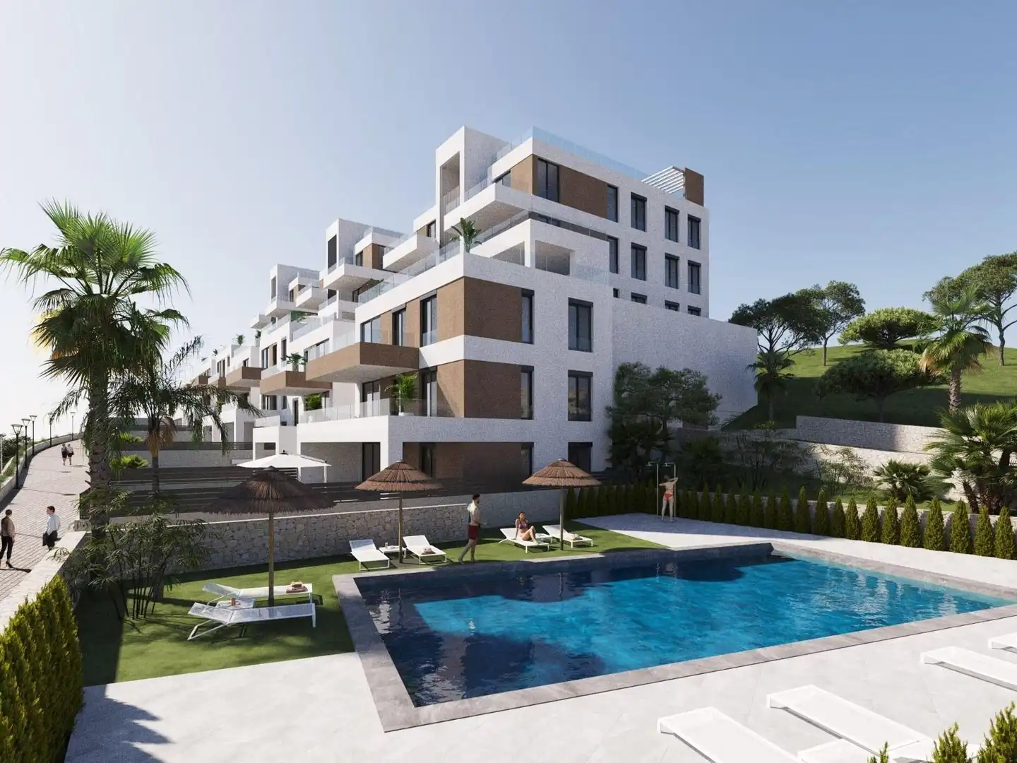 Vista exterior de Piso en venta en Vera
