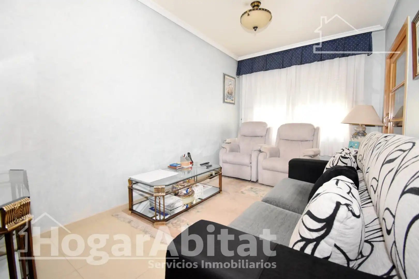 Living room of Flat for sale in Castellón de la Plana / Castelló de la Plana  with Heating, Storage room and Balcony