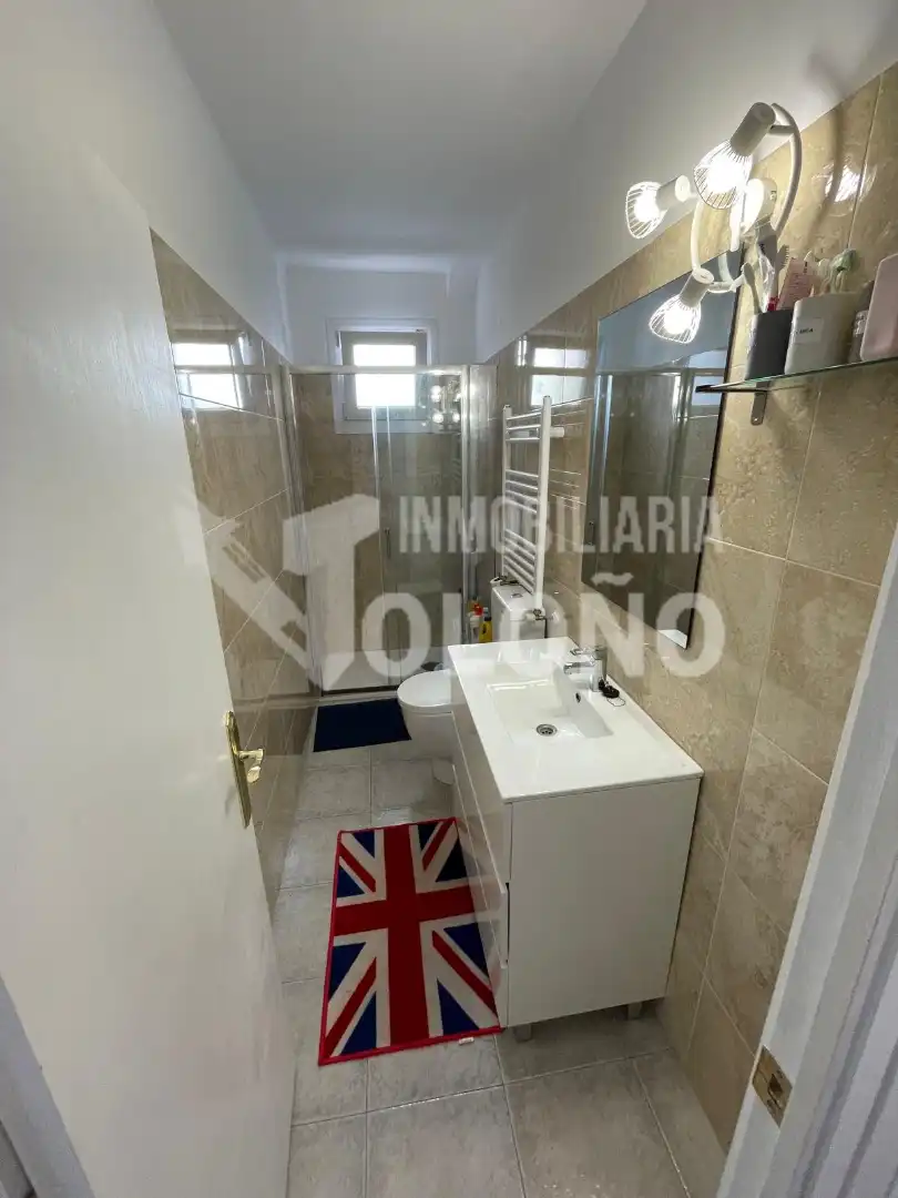 Baño de Apartamento en venta en Casalarreina con Calefacción, Parquet y Amueblado