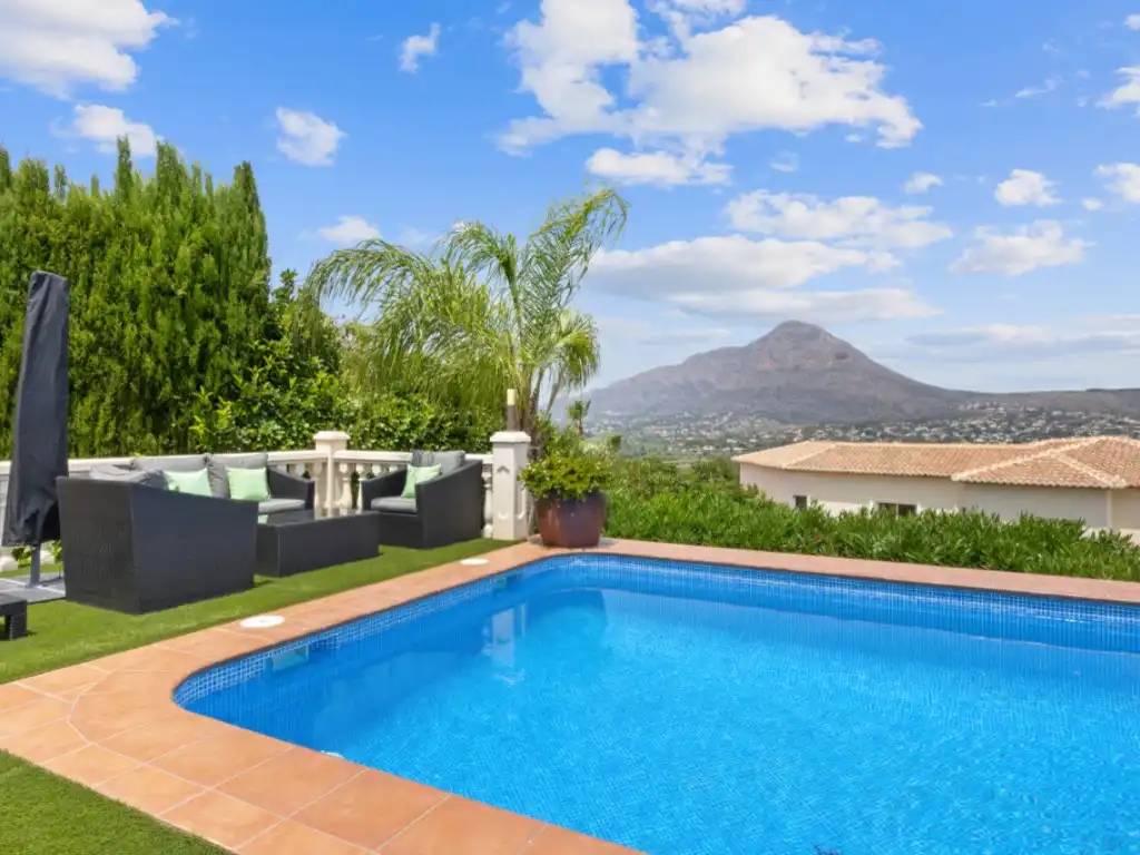 Piscina de Casa o chalet de alquiler en Jávea / Xàbia con Aire acondicionado, Jardín privado y Piscina