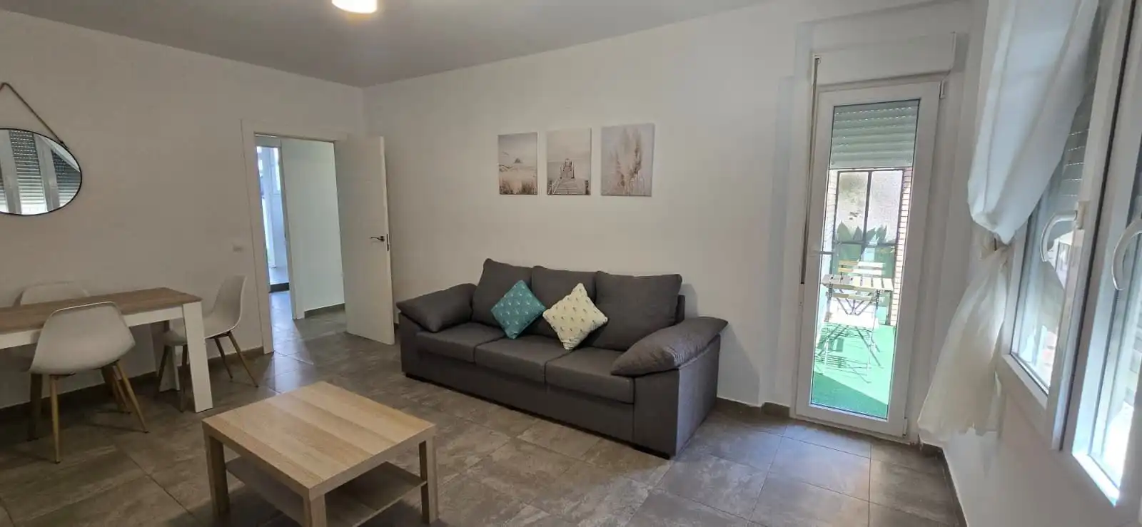Sala de estar de Piso de alquiler en Puertollano con Amueblado