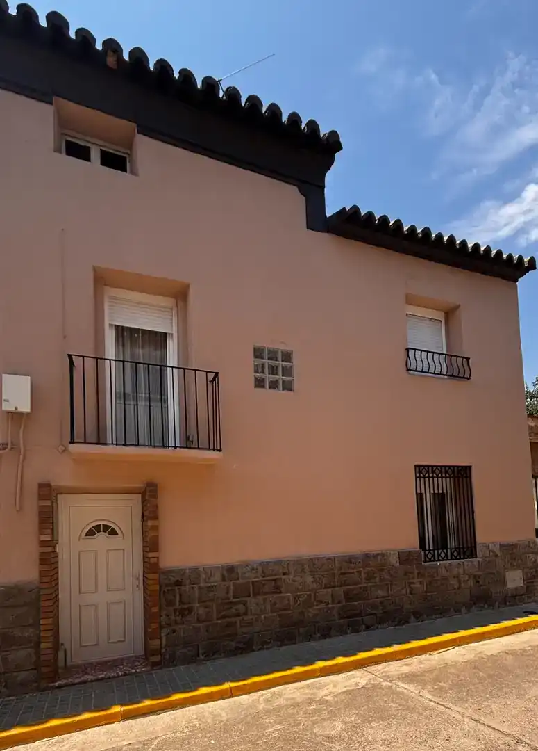 Vista exterior de Casa o xalet en venda en Salillas de Jalón, Zaragoza