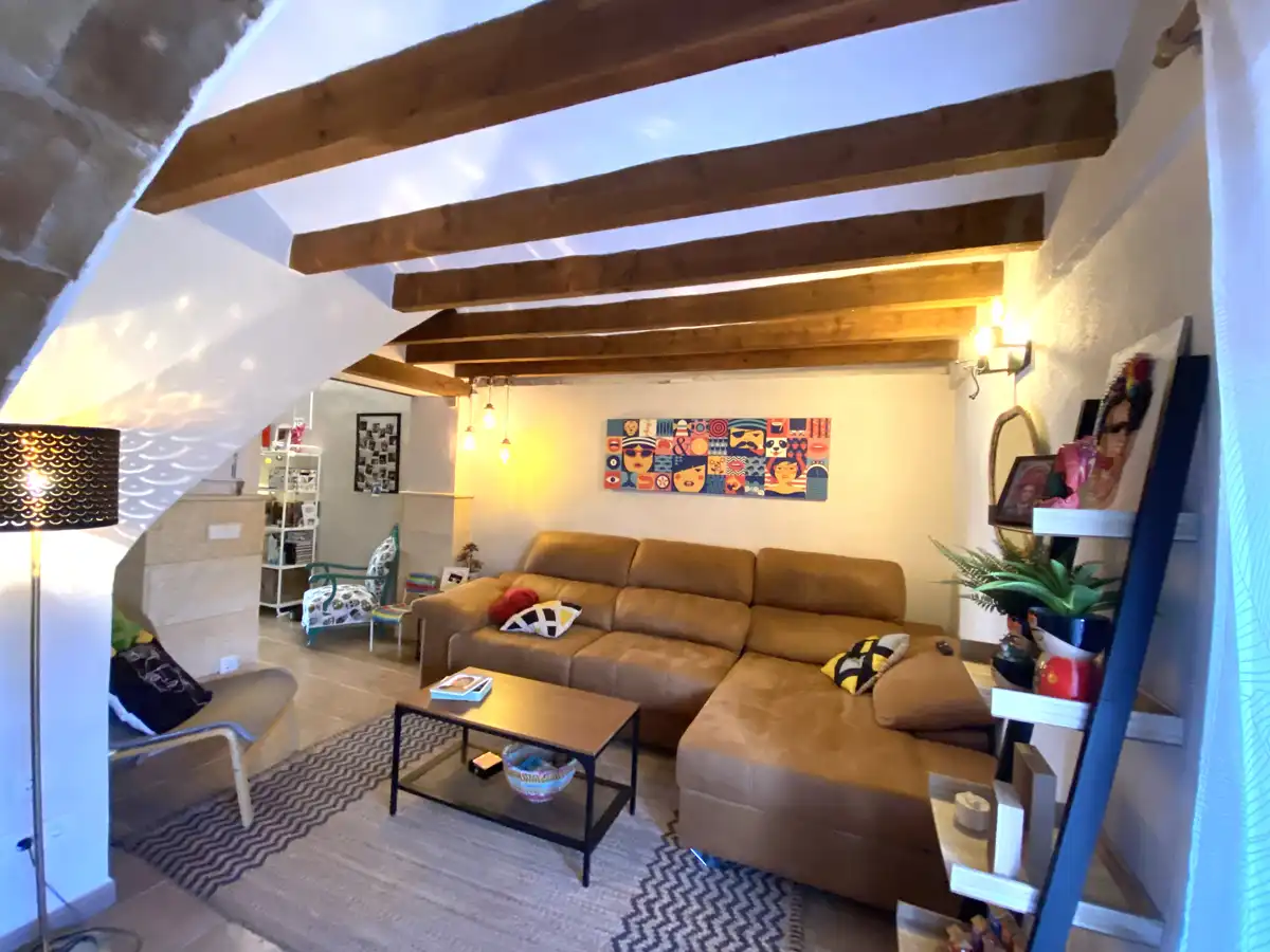 Living room of Detached homes for sale in Sanet y Negrals  with Air Conditioner, Heating and Terrace