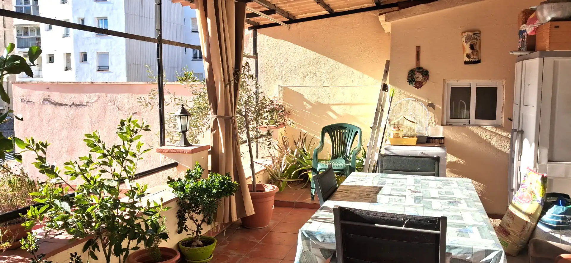 Terrace of Detached homes for sale in Manresa  with Heating, Terrace and Furnished