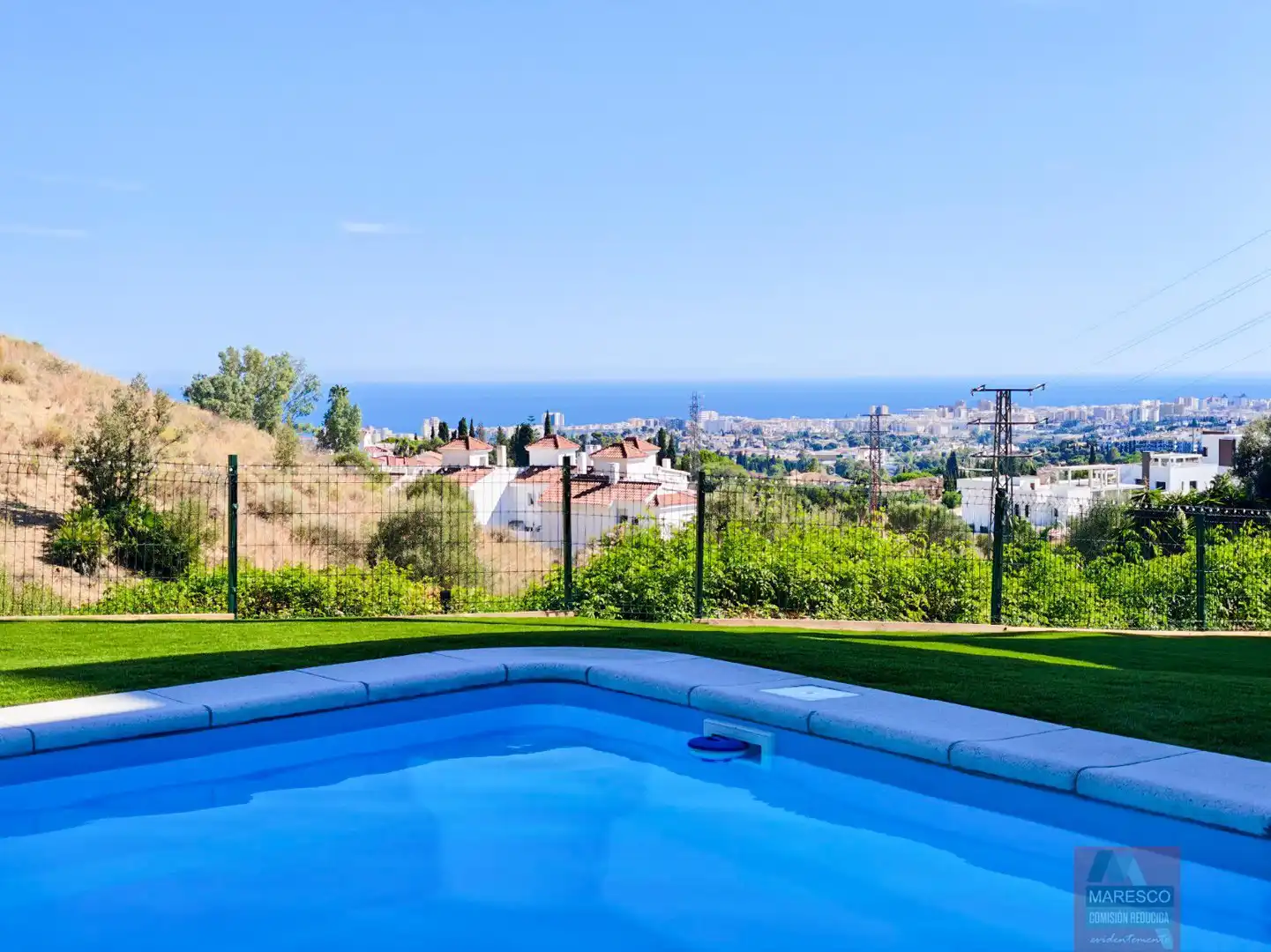 Swimming pool of Flat for sale in Mijas pueblo