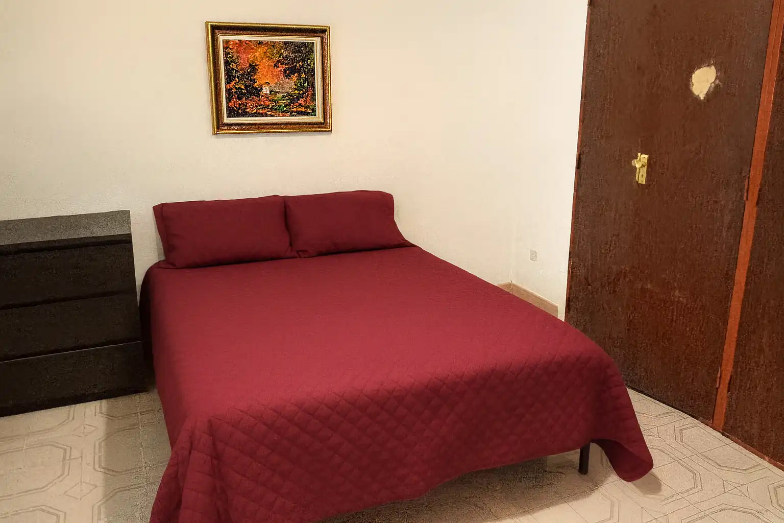 Bedroom of Flat for share in Alcalá de Henares  with Heating, Furnished and Oven