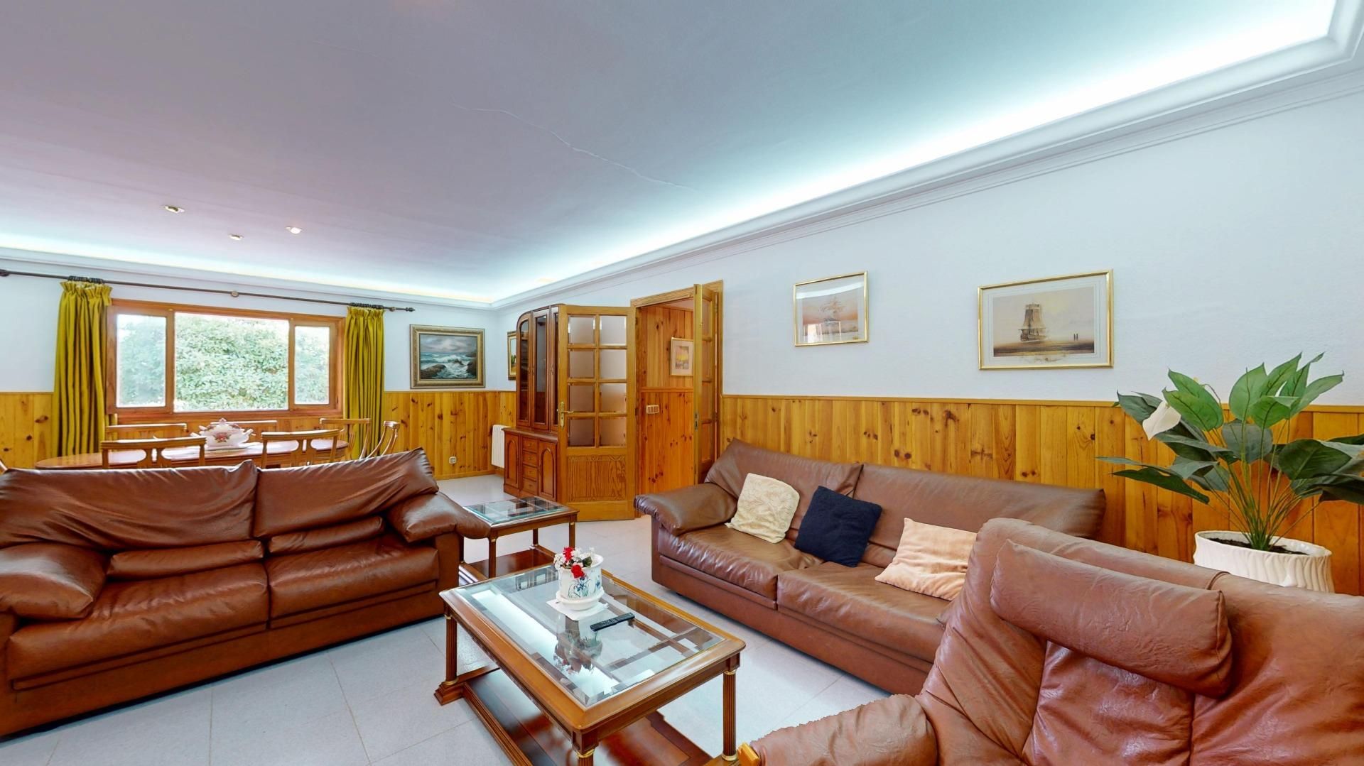 Sala de estar de Finca rústica en venta en  Palma de Mallorca con Aire acondicionado y Jardín privado
