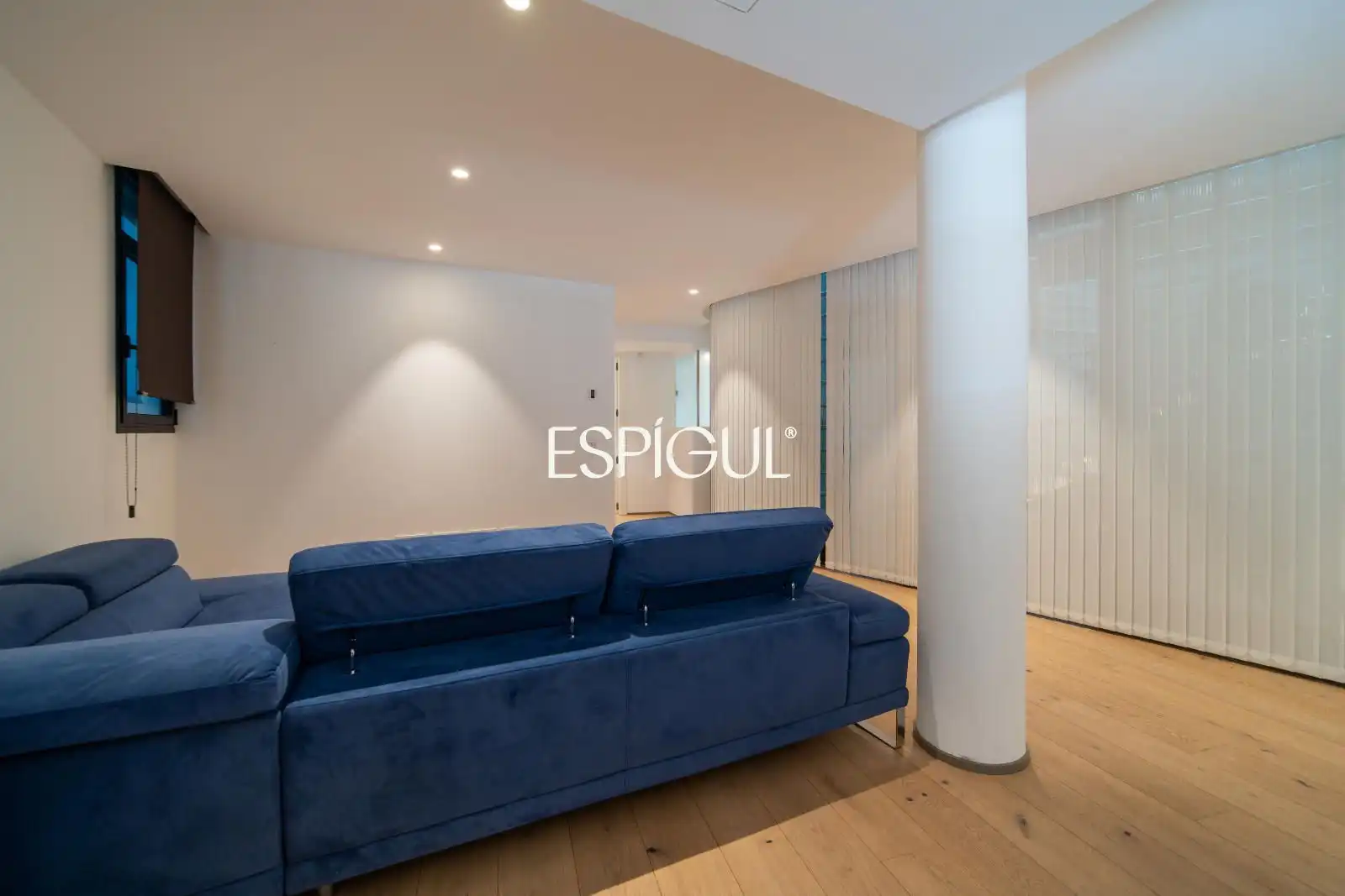 Sala d'estar de Pis en venda en Girona amb Aire condicionat, Calefacció i Parquet