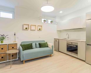 Living room of Study to rent in  Madrid Capital  with Air Conditioner, Heating and Furnished