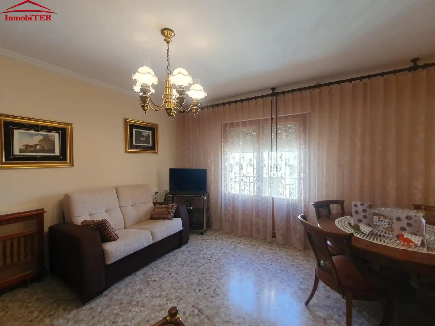 Living room of Flat for rent in Teruel  with Heating and Balcony