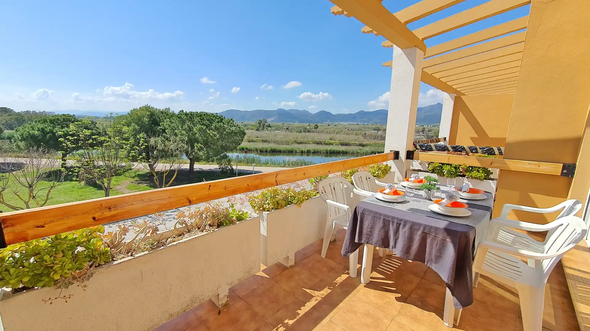 Terraza de Apartamento de alquiler en Xeraco con Aire acondicionado, Calefacción y Terraza