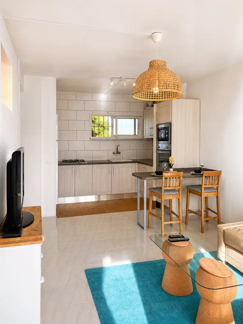 Cocina de Apartamento en venta en Sotogrande con Aire acondicionado, Terraza y Amueblado