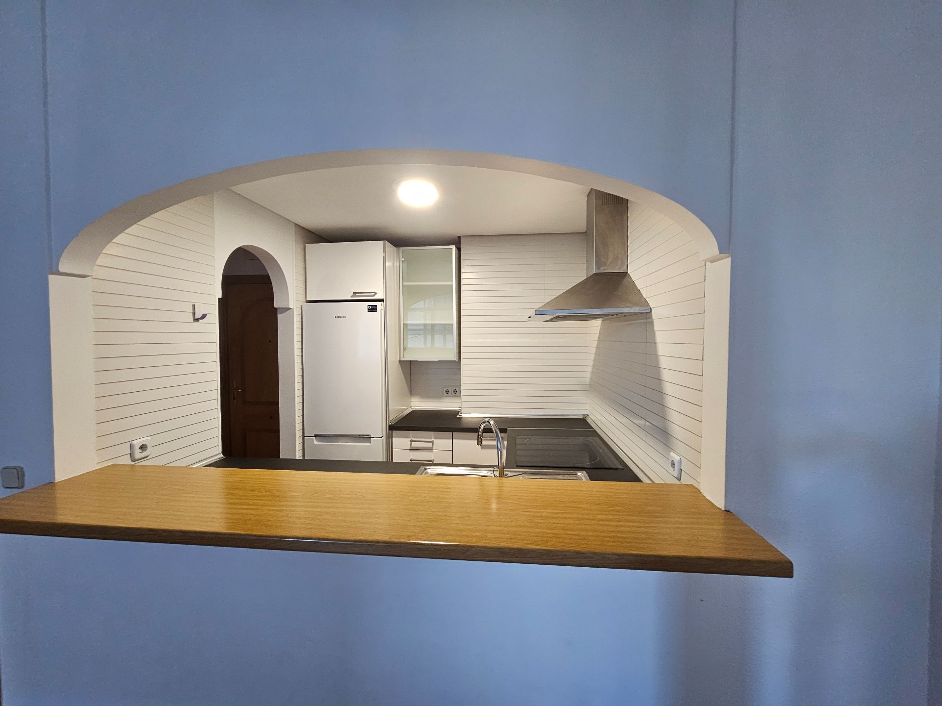 Cocina de Apartamento de alquiler en  Madrid Capital con Calefacción