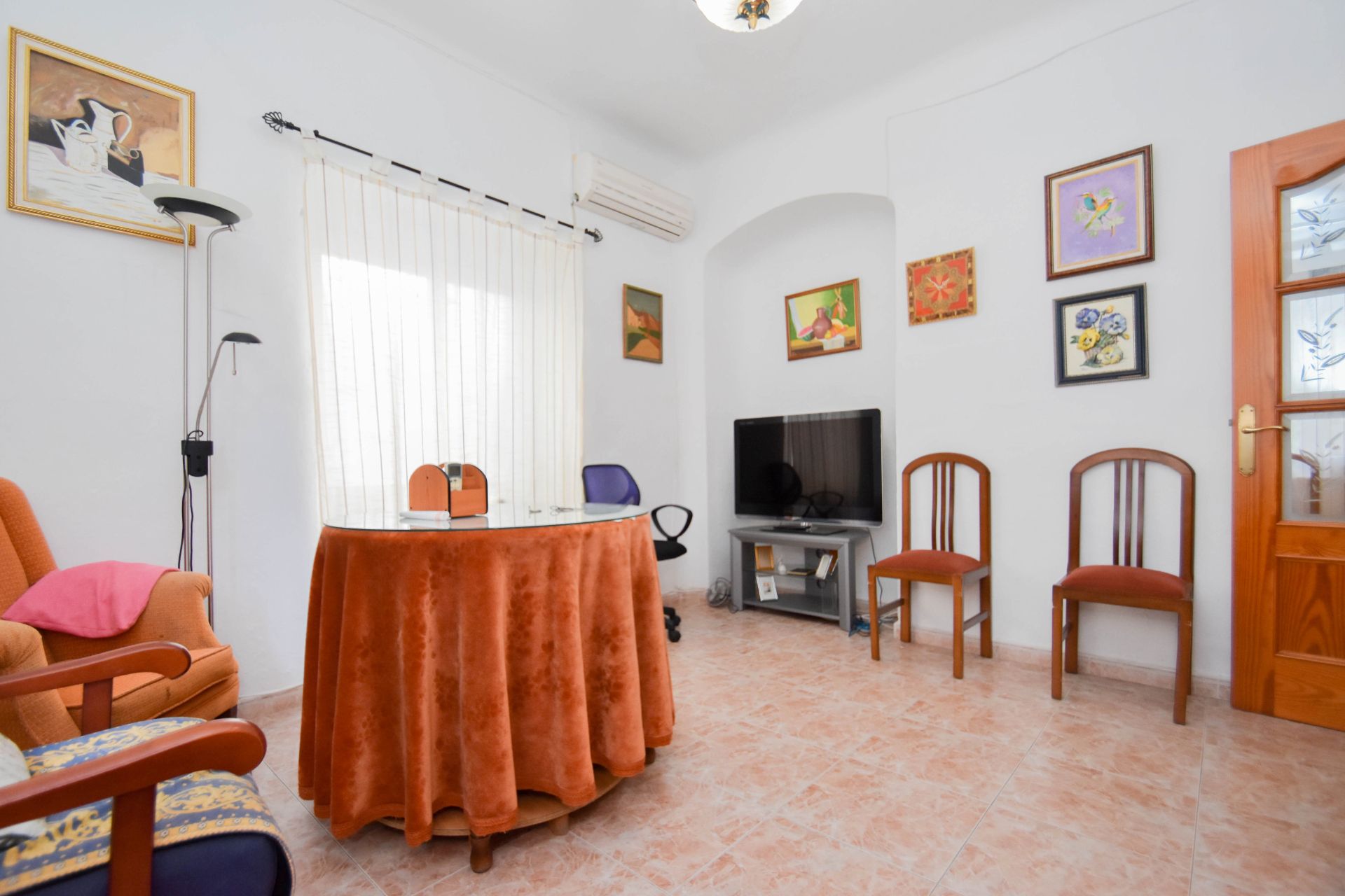 Dining room of Planta baja for sale in  Granada Capital  with Air Conditioner