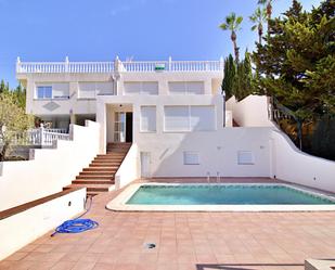 Exterior view of Single-family semi-detached for sale in Torrevieja  with Heating, Private garden and Terrace