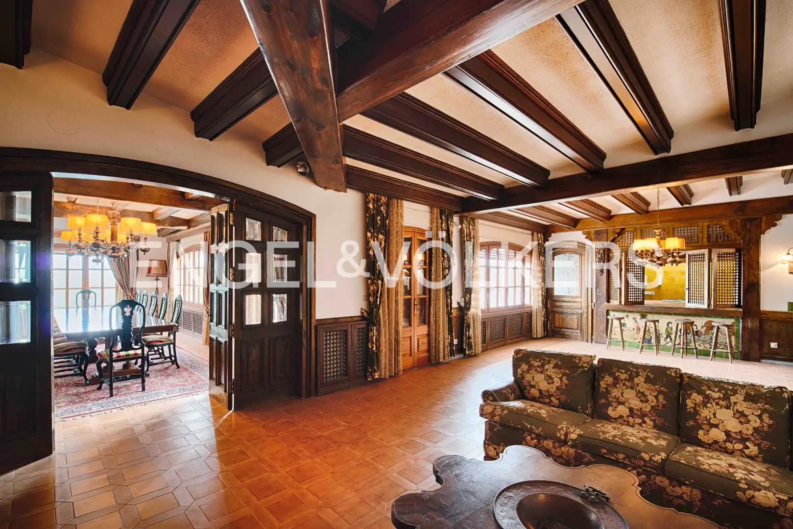 Sala de estar de Casa adosada en venta en Ordis con Calefacción, Jardín privado y Terraza
