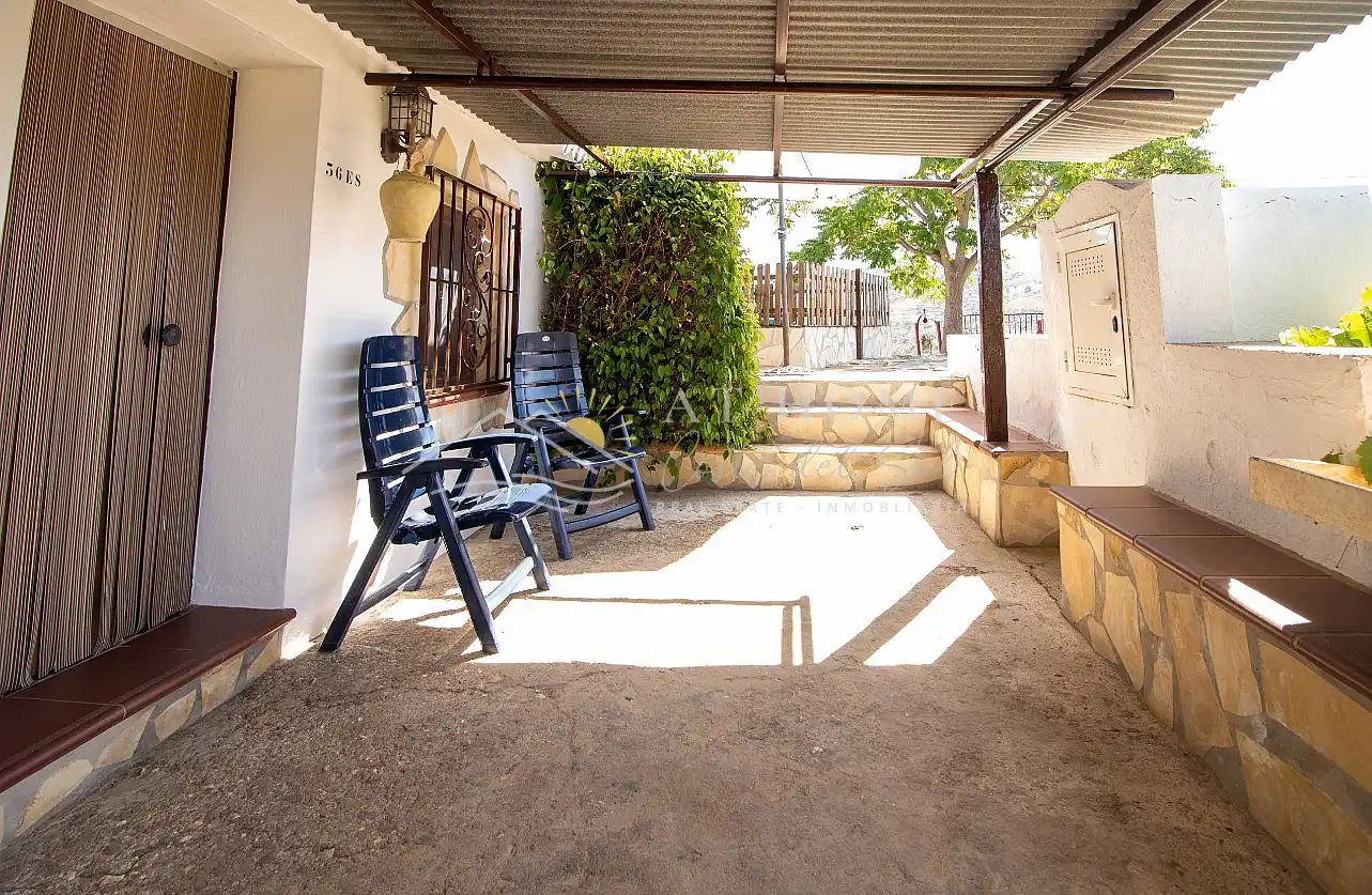 Terraza de Casa o chalet de alquiler en Cómpeta con Piscina, Amueblado y Horno