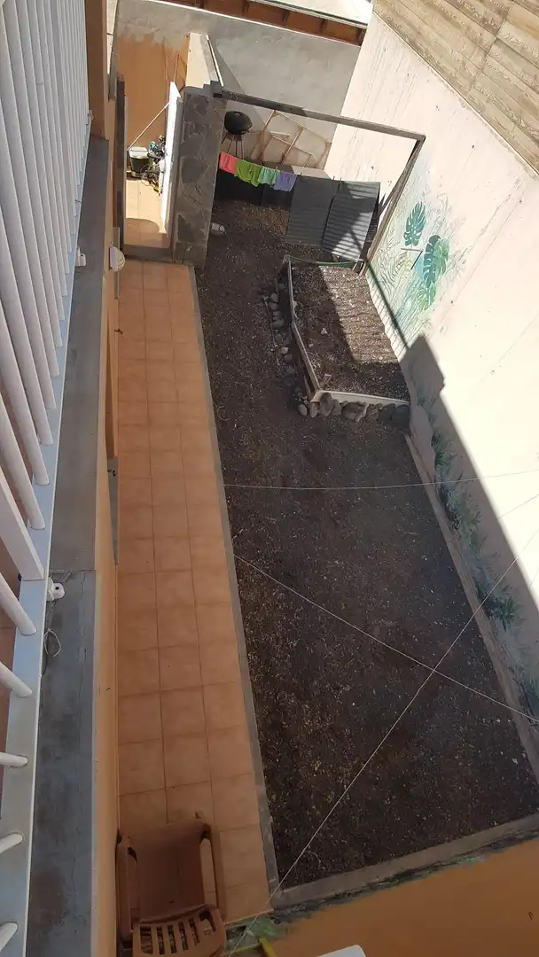 Terraza de Dúplex en venta en La Oliva con Jardín privado