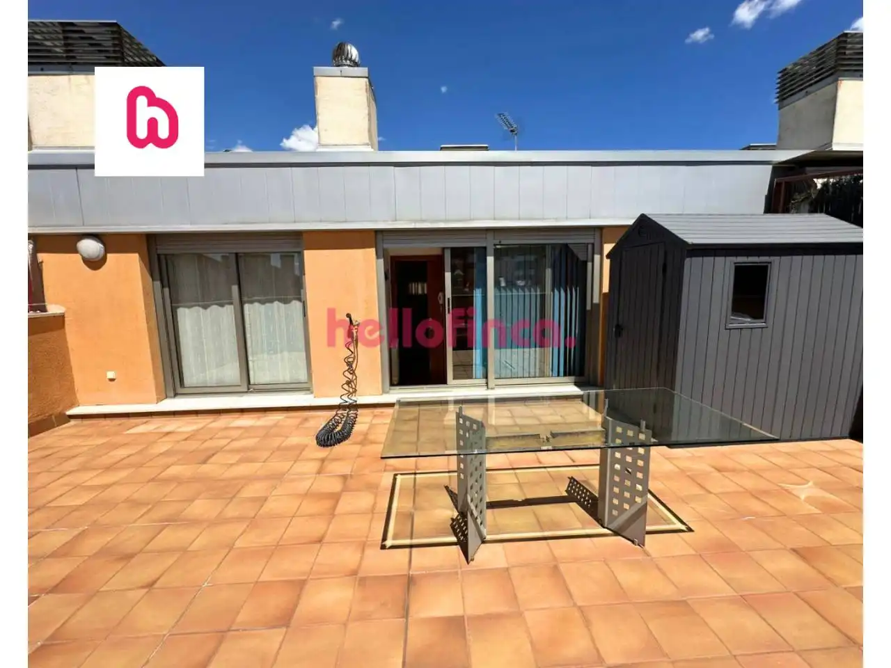 Terrasse von Maisonette zum Verkauf in Badalona mit Heizung, Parkett und Terrasse