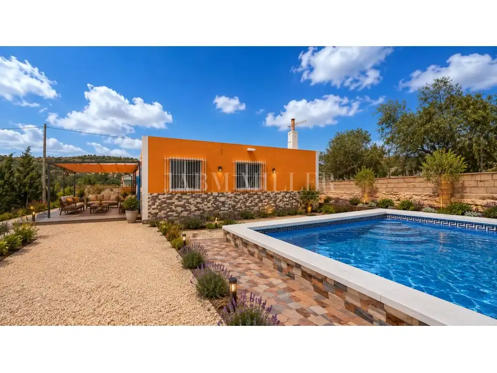 Vista exterior de Finca rústica en venda en Alicante / Alacant amb Aire condicionat, Jardí privat i Terrassa