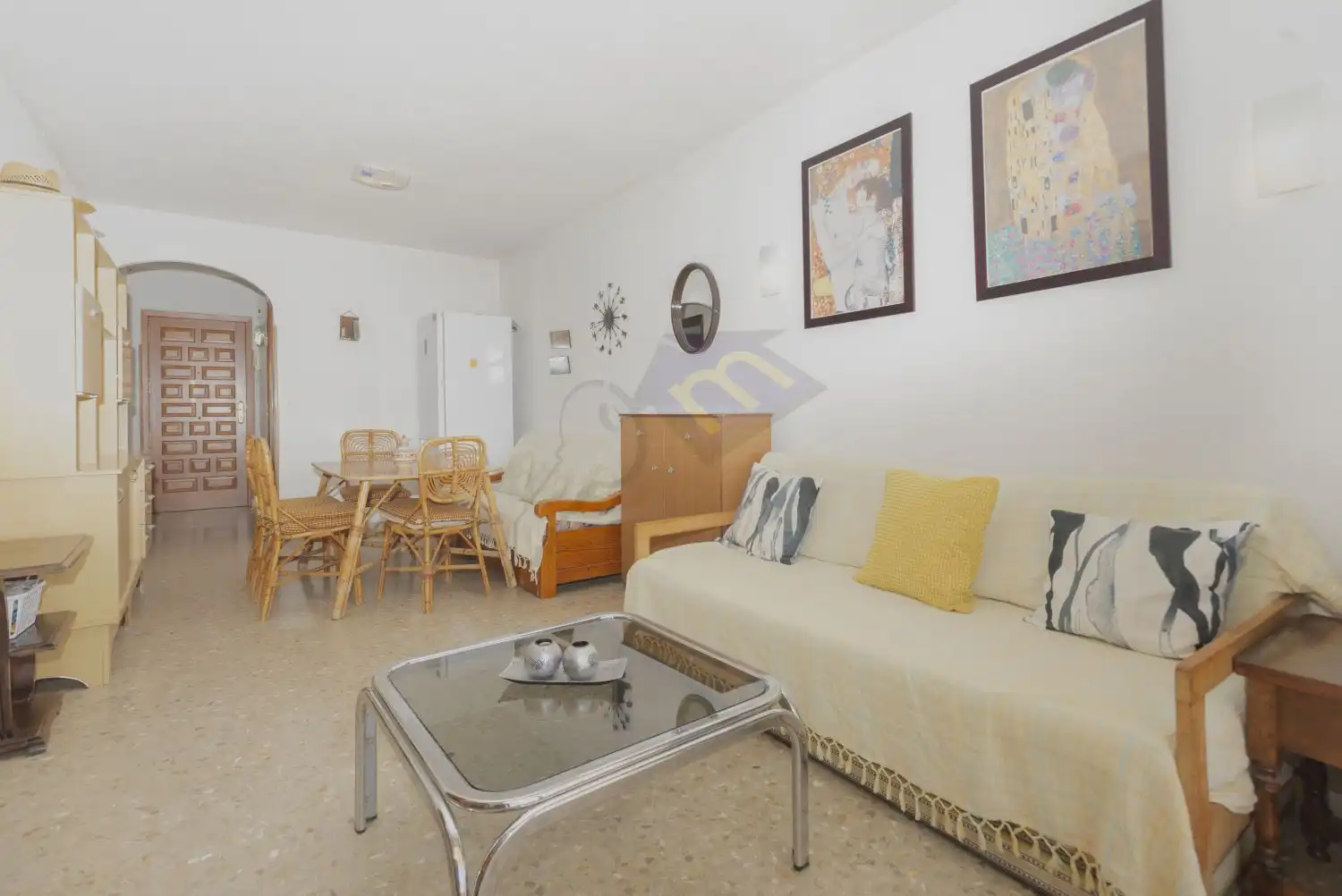 Schlafzimmer von Wohnungen zum Verkauf in Calpe / Calp mit Möbliert und Balkon