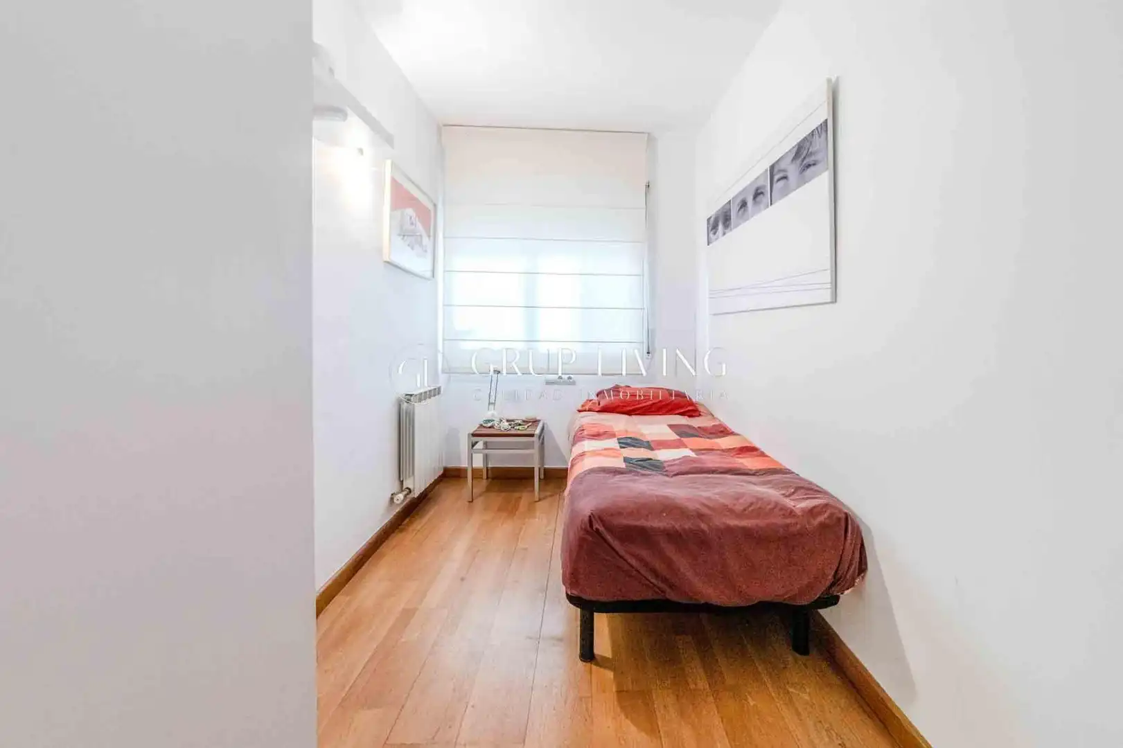 Schlafzimmer von Wohnung zum Verkauf in Sitges mit Klimaanlage, Heizung und Privatgarten