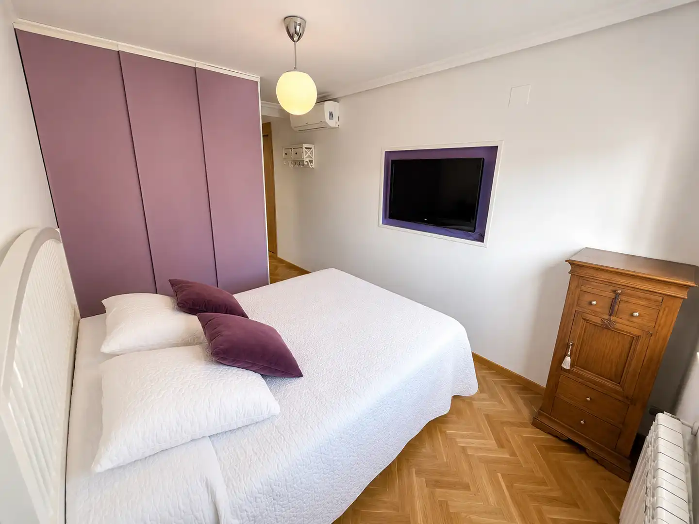 Bedroom of Flat for sale in Alcorcón  with Air Conditioner, Heating and Parquet flooring