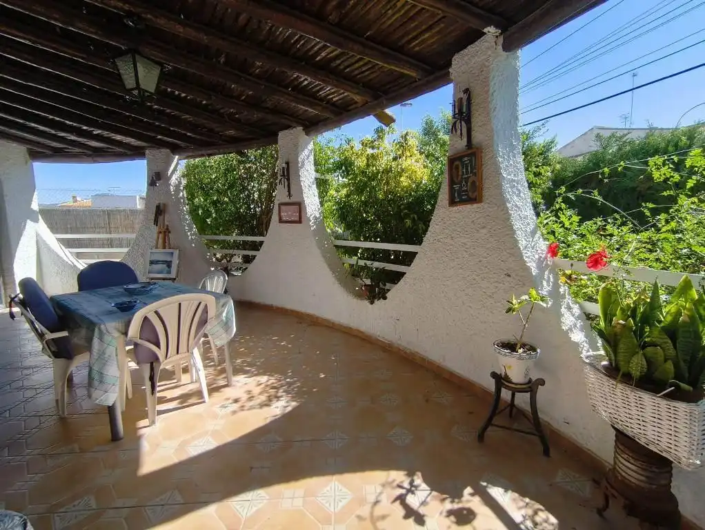 Terraza de Casa o chalet en venta en Mazarrón con Aire acondicionado, Jardín privado y Terraza