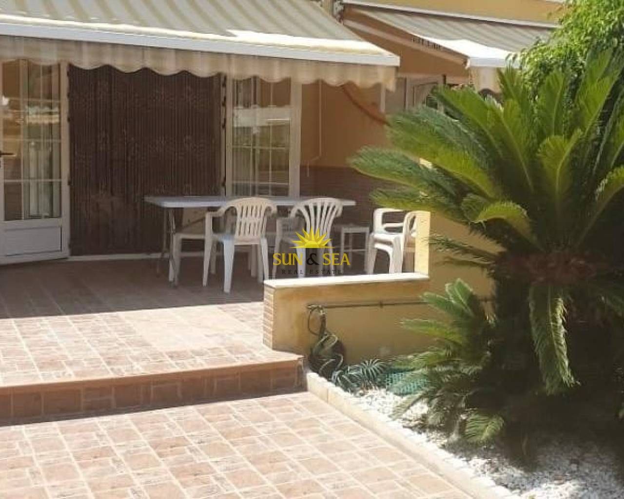 Terrace of Single-family semi-detached to rent in Torrevieja  with Heating, Terrace and Furnished