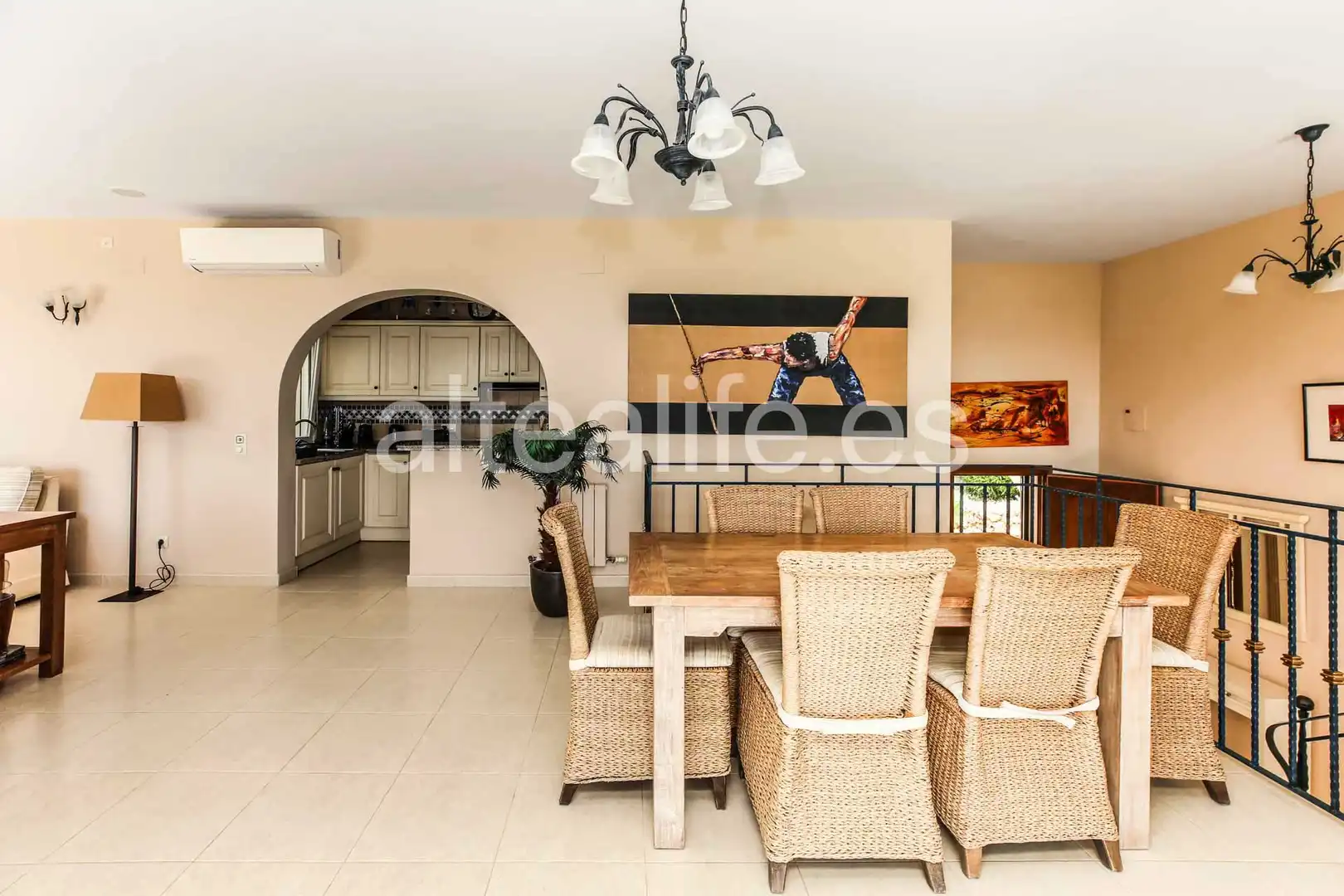 Dining room of Houses for sale in Altea  with Air Conditioner, Heating and Private garden