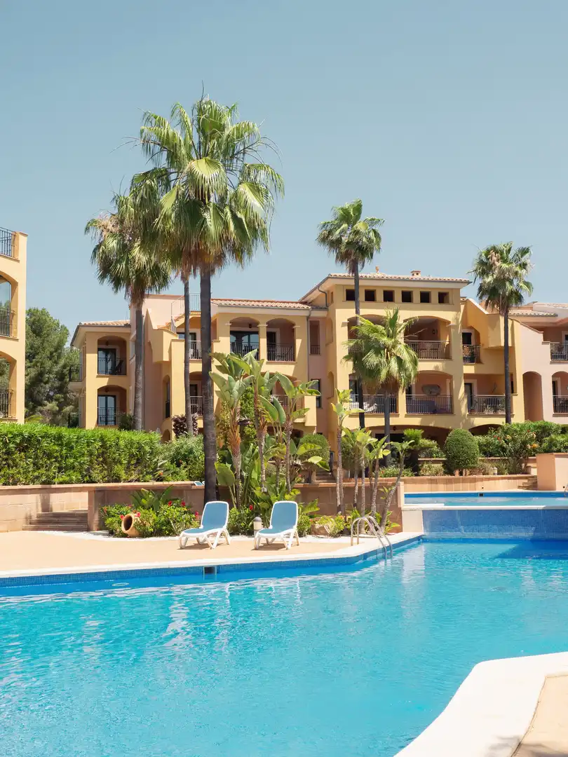 Vista exterior de Apartamento en venta en Calvià con Aire acondicionado, Terraza y Trastero