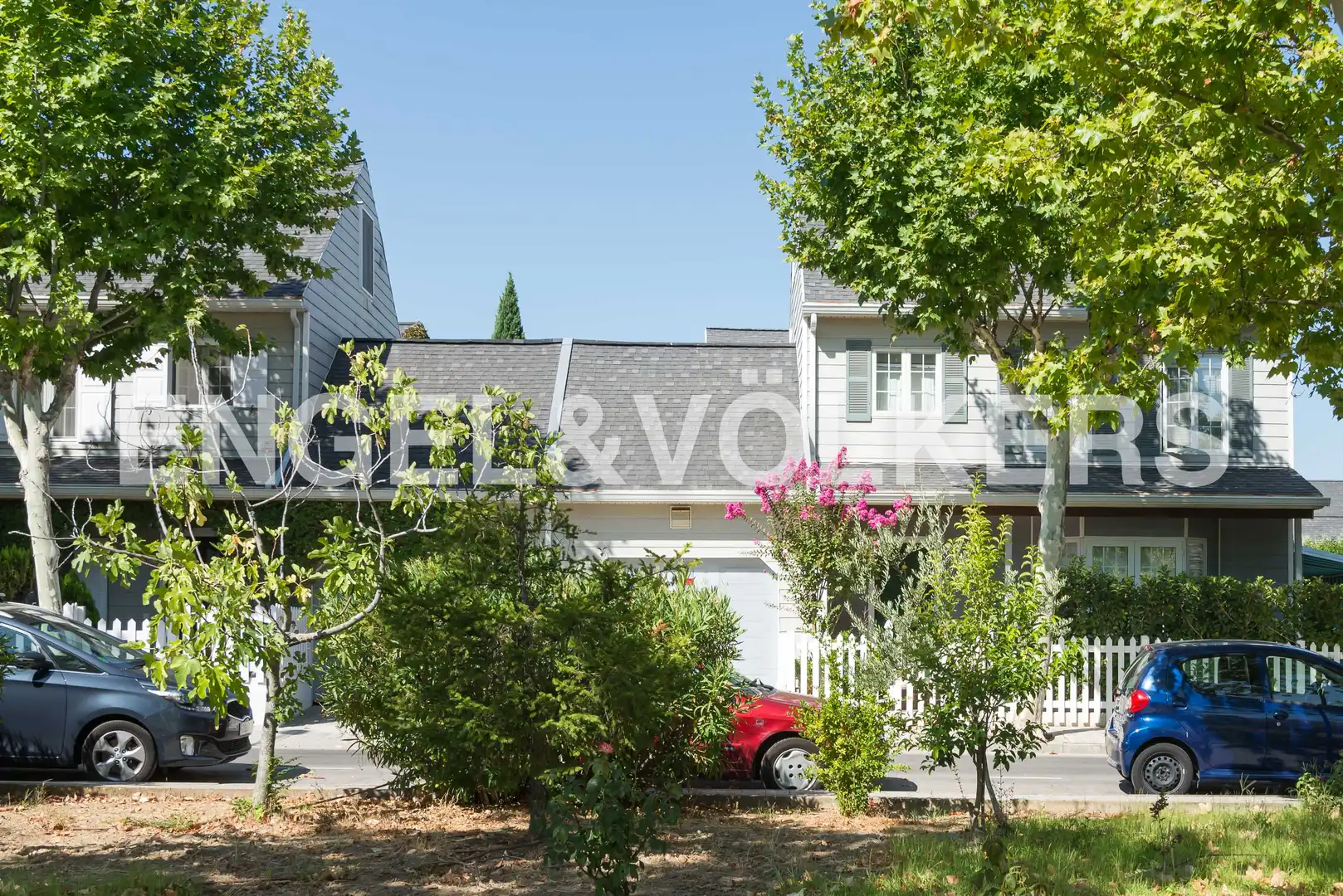 Exterior view of Study for rent in Villanueva de la Cañada  with Air Conditioner, Heating and Private garden