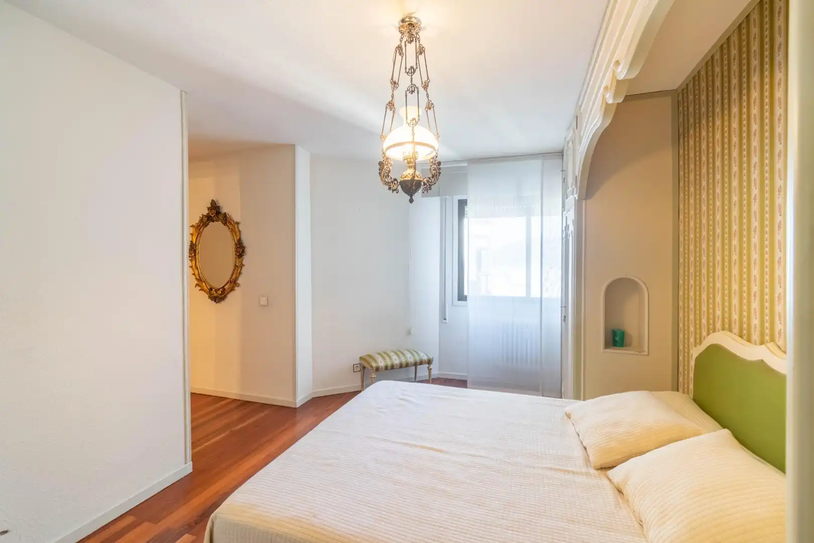 Bedroom of Flat for sale in 2º Ensanche