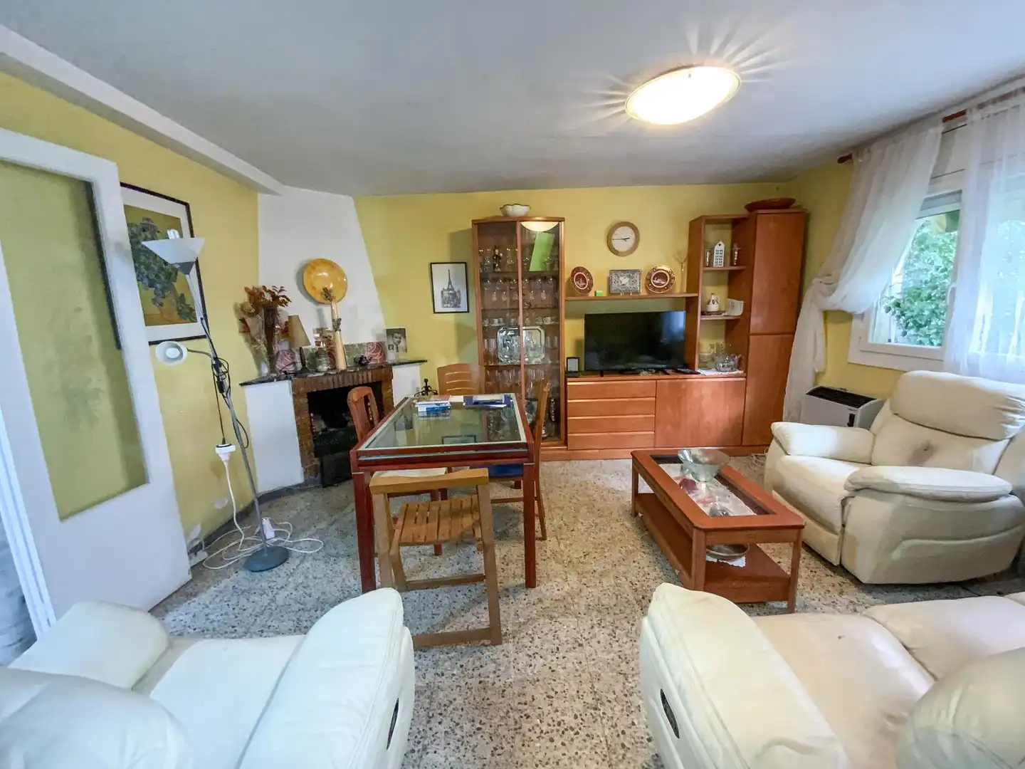 Sala de estar de Casa o chalet en venta en Barcelona