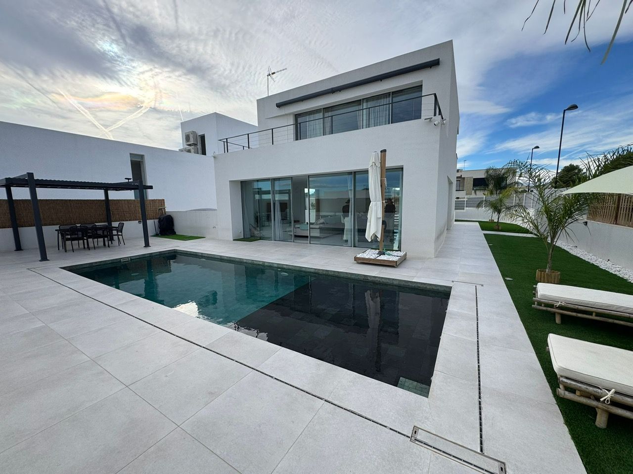 Swimming pool of House or chalet to rent in Torrent  with Swimming Pool