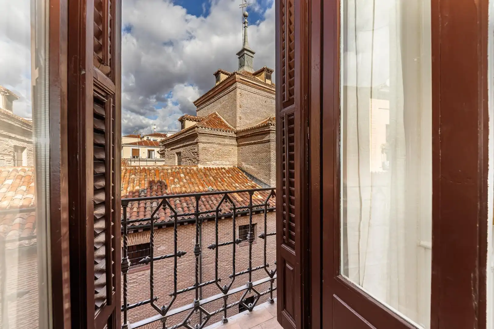 Terrasse von Wohnung zum Verkauf in Madrid mit Klimaanlage, Heizung und Möbliert