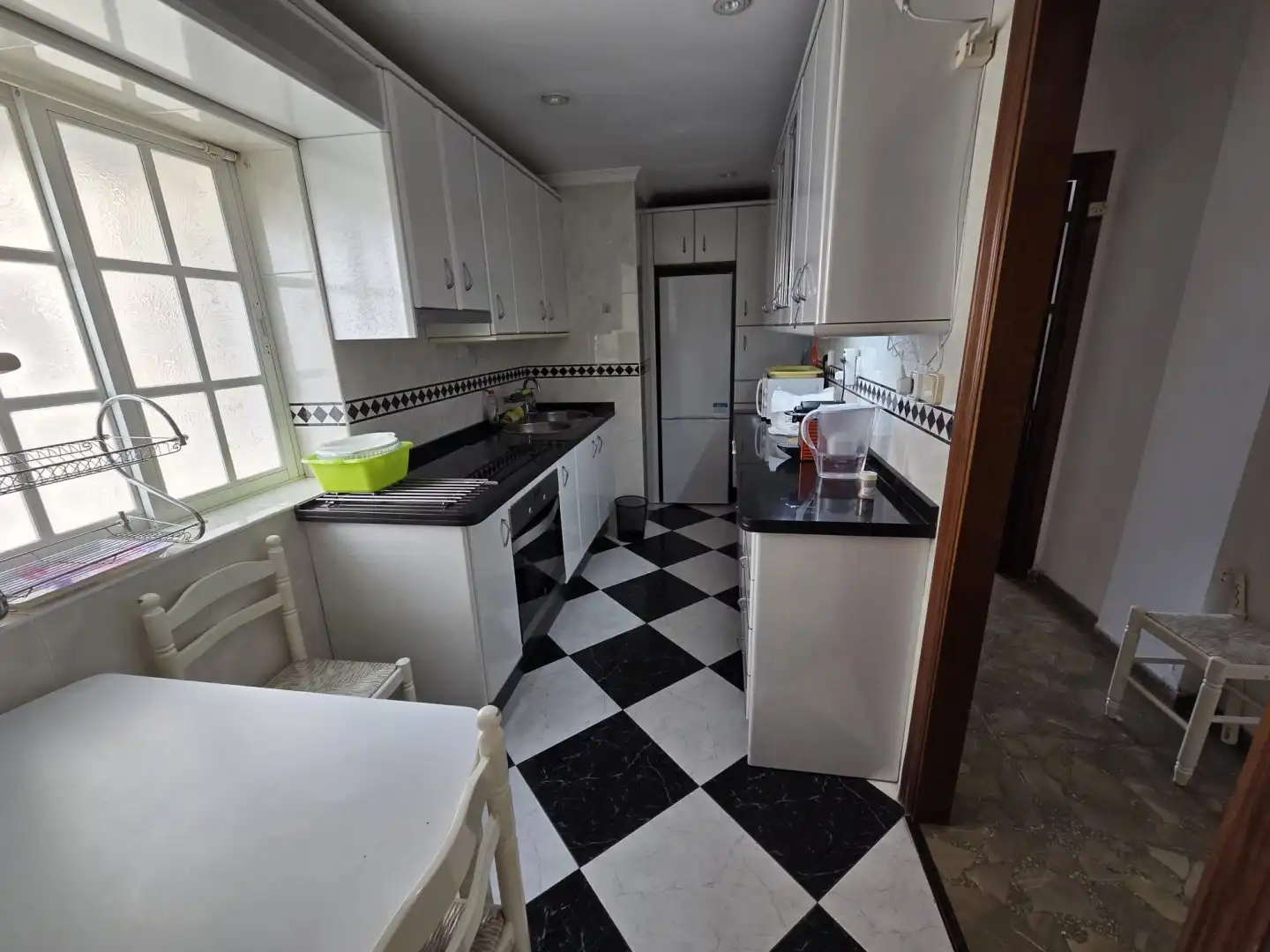 Cocina de Piso de alquiler en Málaga con Aire acondicionado y Amueblado
