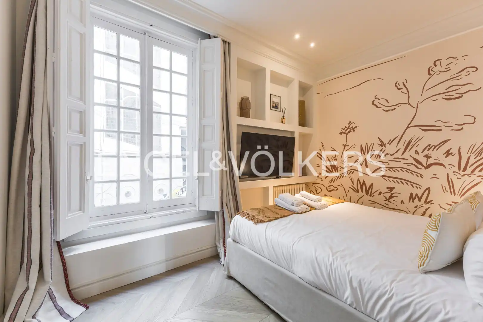 Habitación de Apartamento de alquiler en Rivas-Vaciamadrid con Aire acondicionado, Calefacción y Amueblado