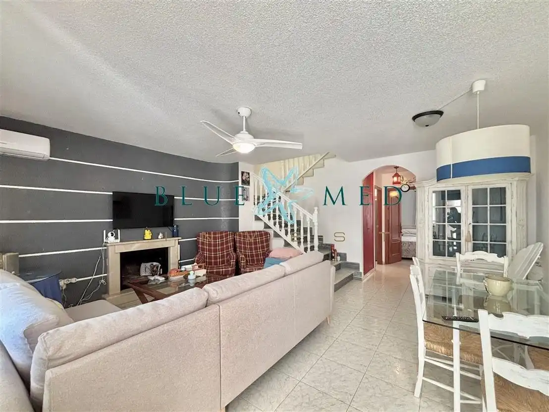 Living room of Duplexes for sale in Mazarrón  with Air Conditioner, Heating and Private garden