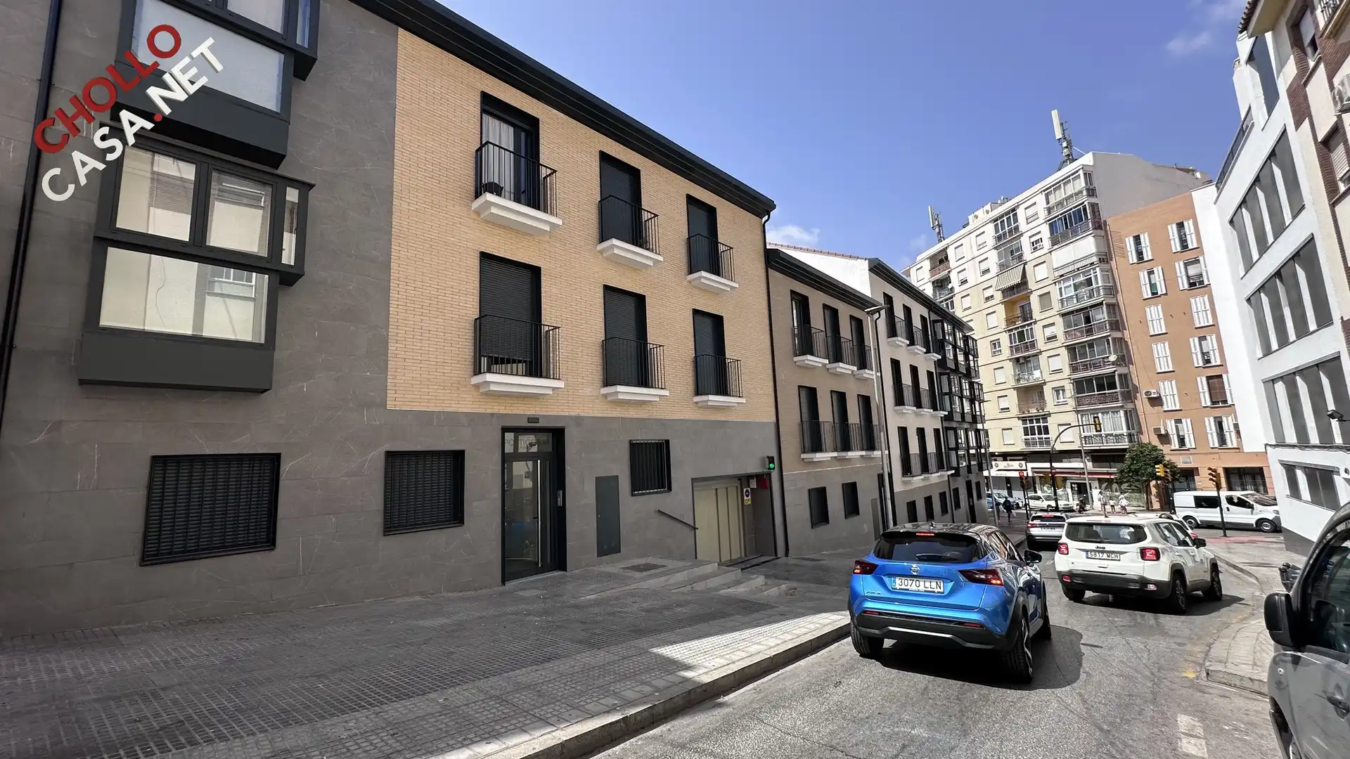 Außenansicht von Wohnung zum Verkauf in Málaga mit Klimaanlage, Heizung und Parkett