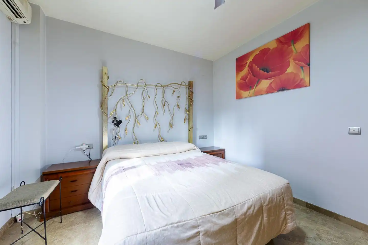 Bedroom of Ground floor for sale in Almería  with Air Conditioner, Terrace and Storage room