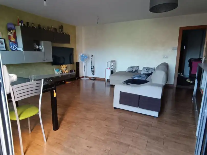 Sala d'estar de Casa adosada en venda en Arcos amb Aire condicionat, Calefacció i Jardí privat