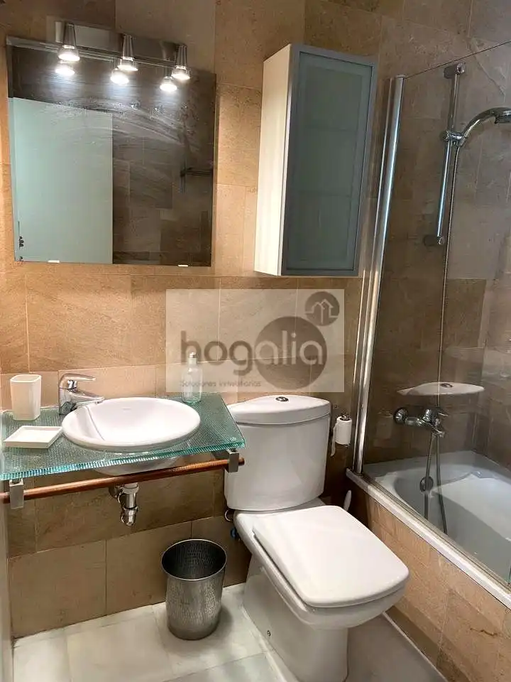 Bathroom of Flat for rent in Sevilla  with Air Conditioner, Terrace and Furnished