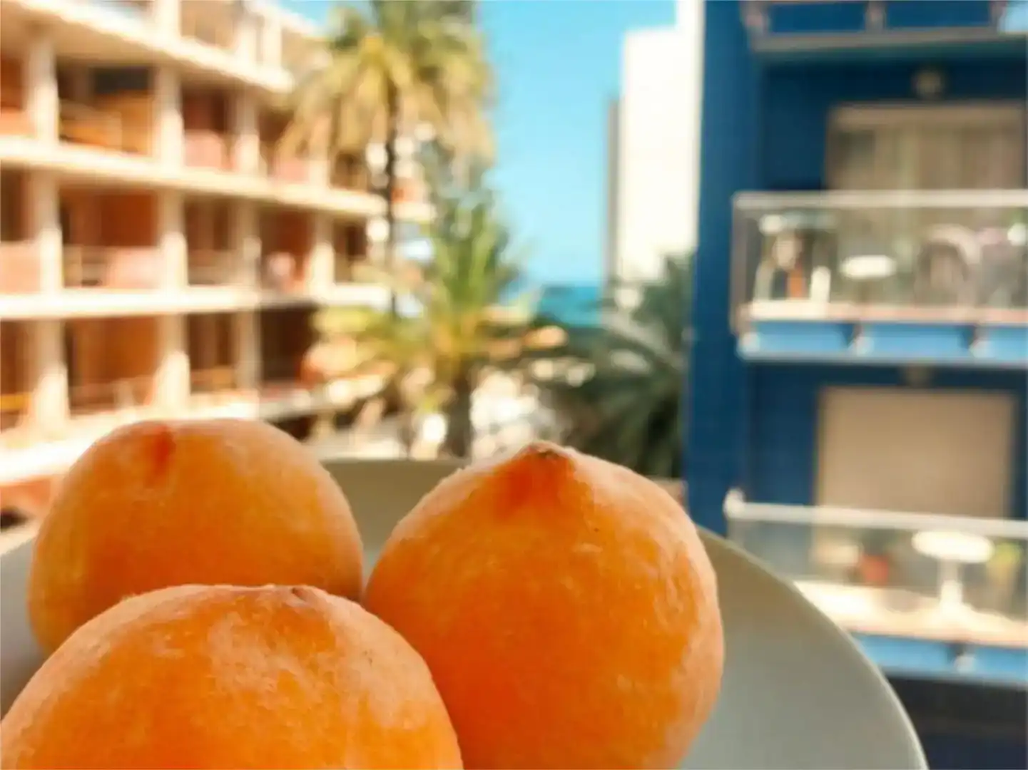 Außenansicht von Wohnungen zur Miete in Torrevieja mit Klimaanlage, Schwimmbad und Balkon