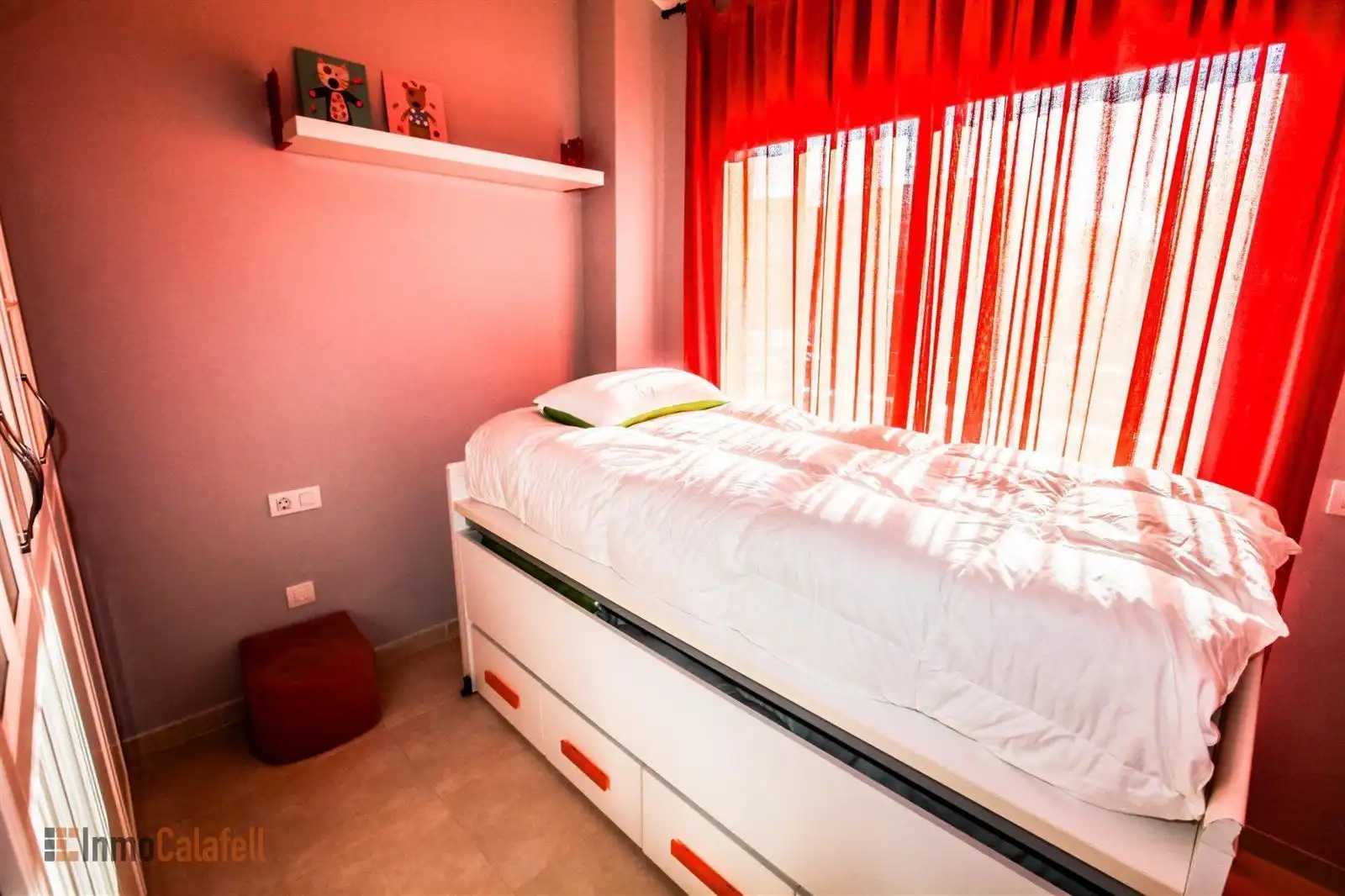 Schlafzimmer von Haus oder Chalet zur Miete in Calafell mit Klimaanlage, Heizung und Terrasse