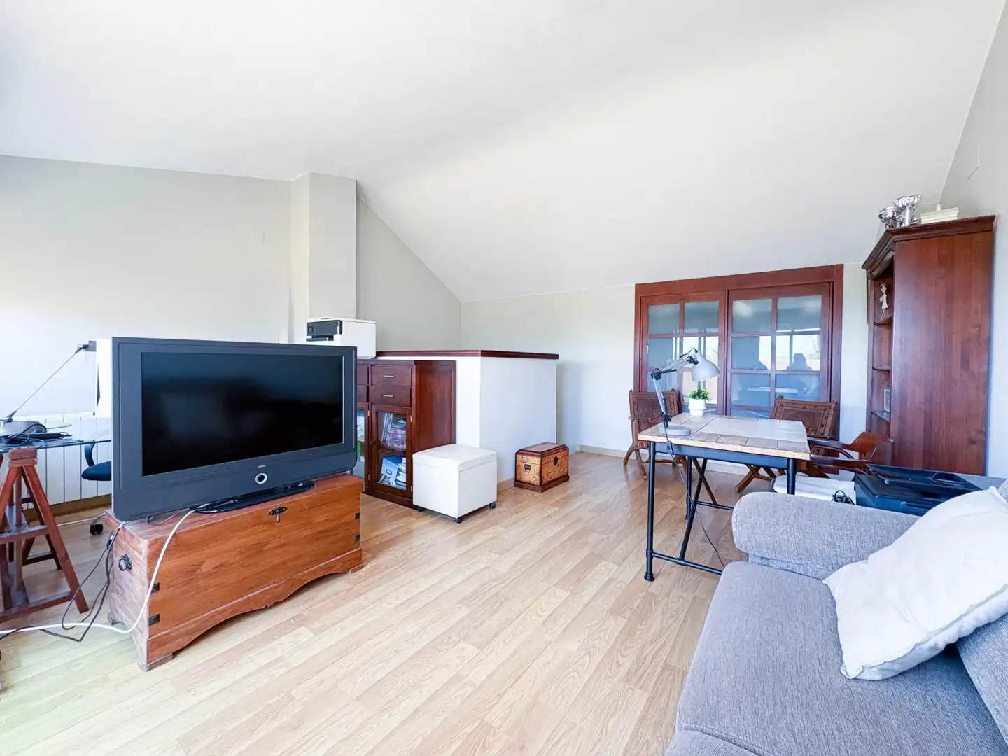 Sala de estar de Casa adosada en venta en Bétera con Aire acondicionado, Calefacción y Terraza