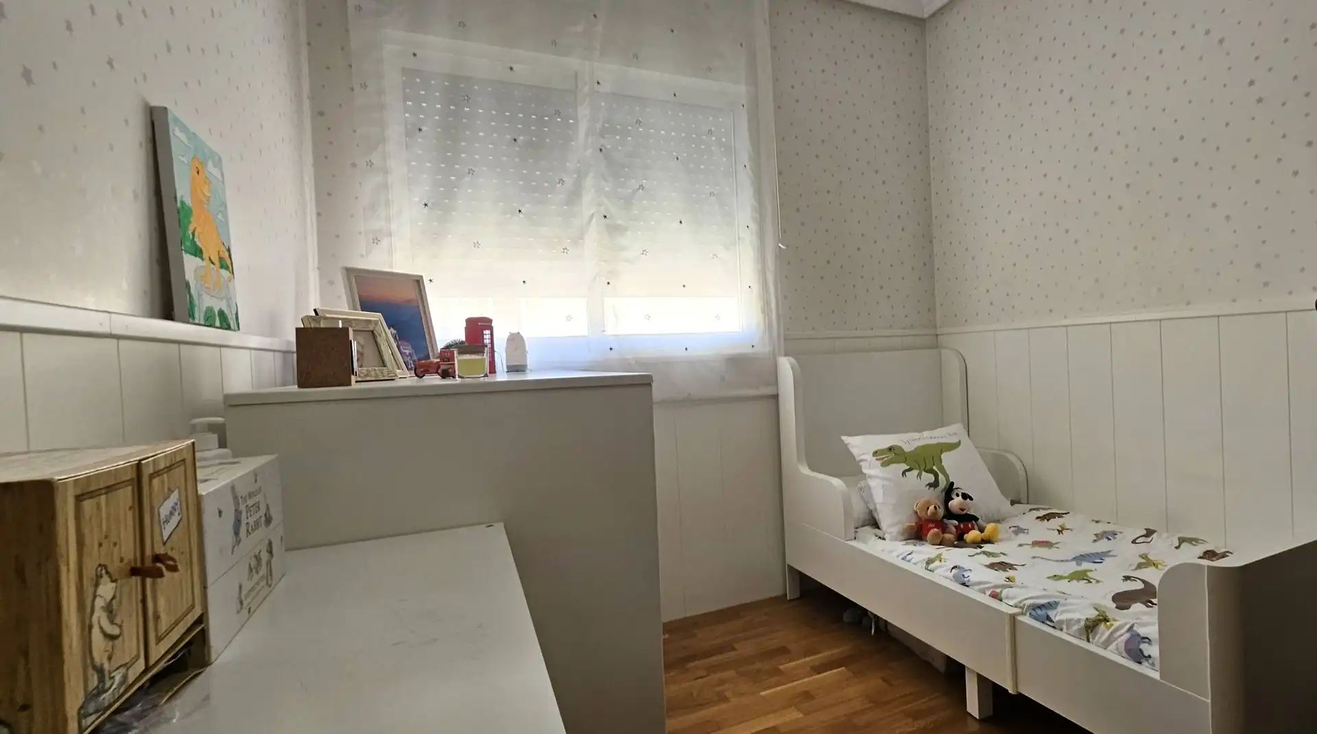 Bedroom of Flat for sale in Murcia  with Air Conditioner, Parquet flooring and Storage room