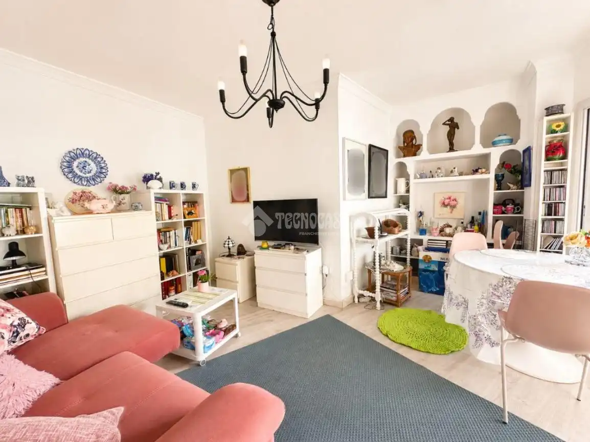 Wohnzimmer von Maisonette zum Verkauf in Torrox mit Klimaanlage, Terrasse und Balkon