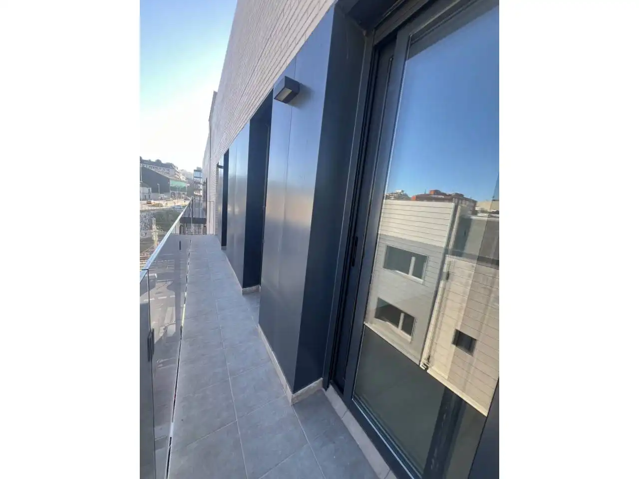 Vista exterior de Piso en venta en Granollers con Aire acondicionado, Calefacción y Parquet