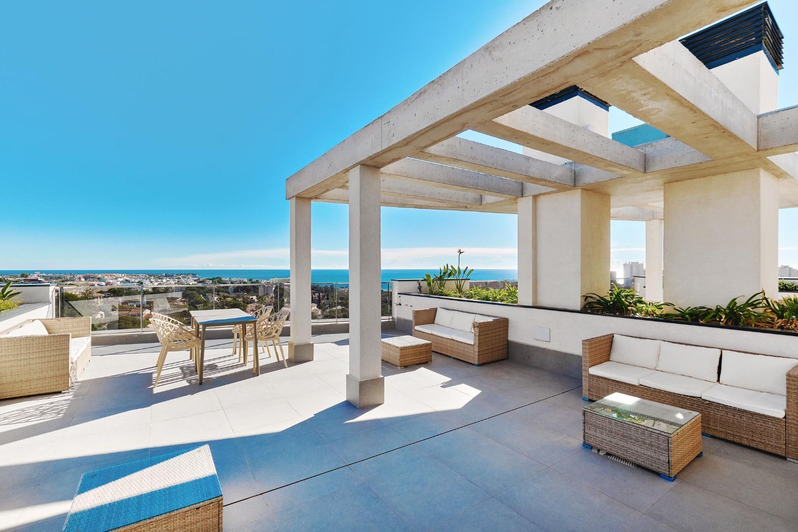 Terrace of Flat for rent in Orihuela  with Air Conditioner, Heating and Terrace